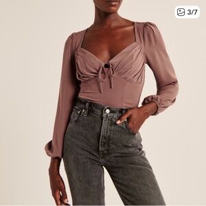 Abercrombie & Fitch Dusty Rose Blouse